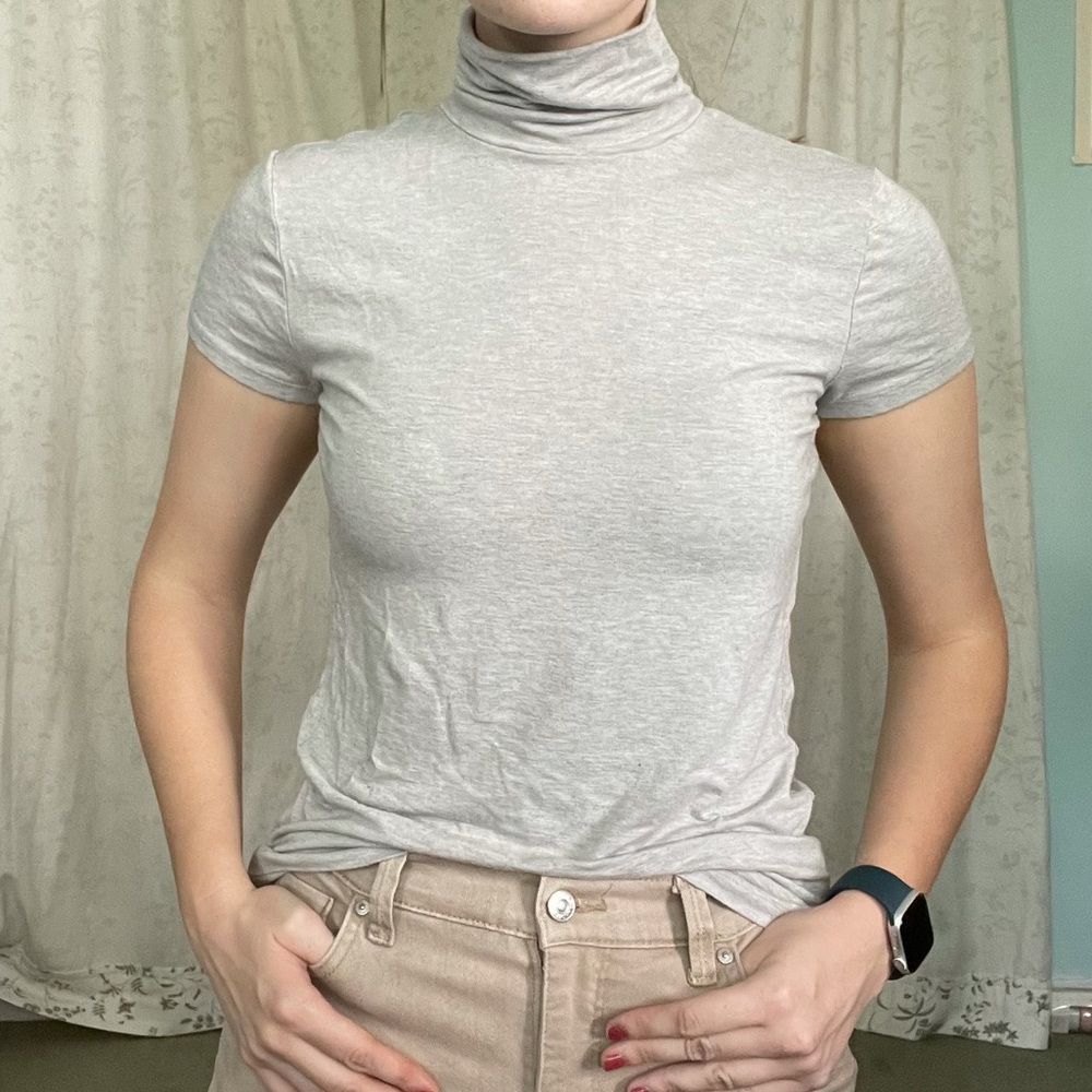 Ralph Lauren turtleneck short sleeve top